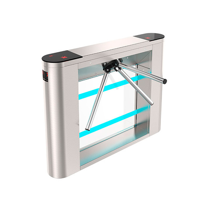 Турнікет-трипод TiSO GALAXY-M сталь шліфована AISI 304_ua|Turnstile tripod TiSO GALAXY-M brushed steel AISI 304_en